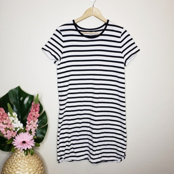 Madewell Dresses & Skirts - Madewell Striped Ringer Cotton Tee Dress
